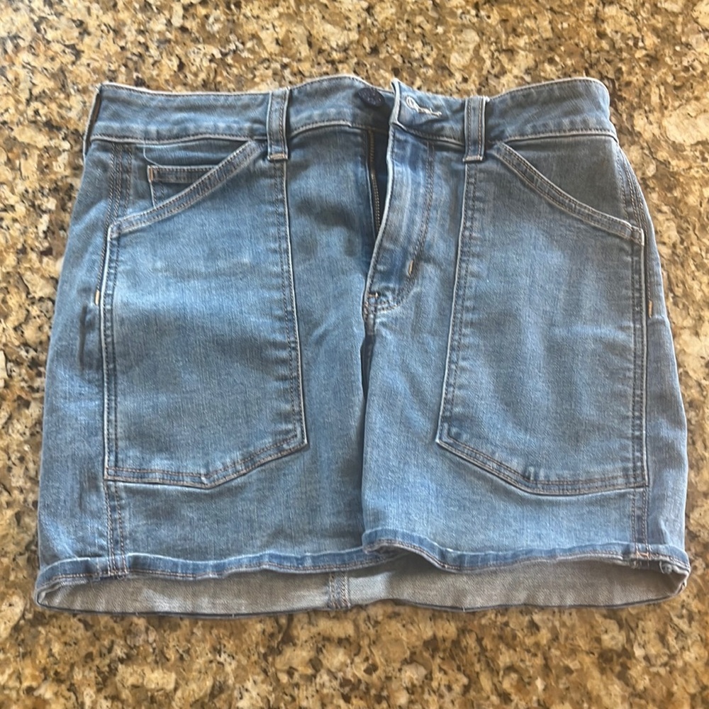 jean skirt